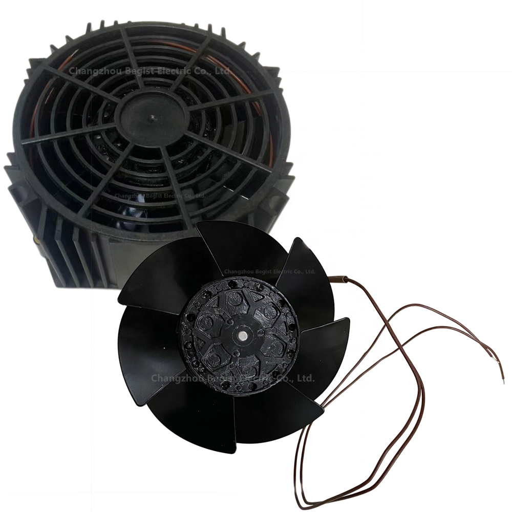 CNC Automatic Tool Change Spindle Motor Fan 220V Instead of 9KW Cooling Fan With Shell Machine Tool ATC Spindle Wood Carving