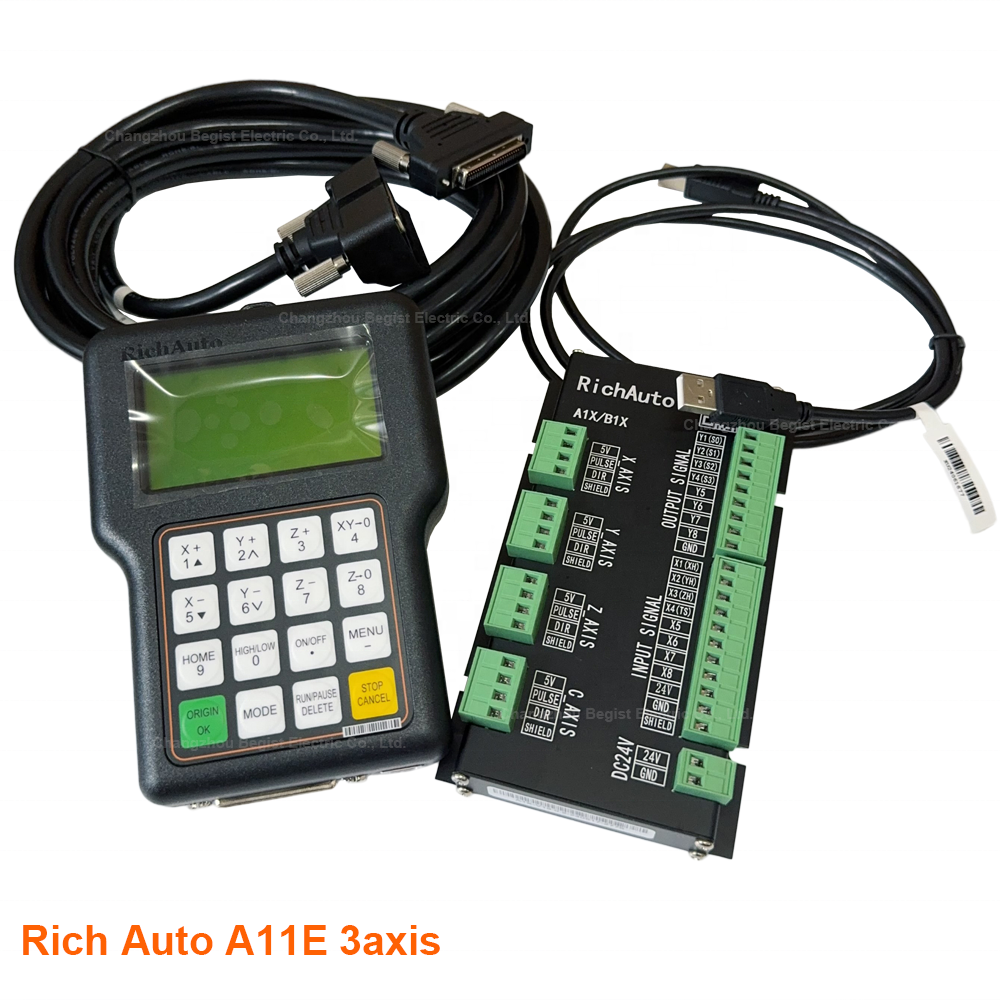 For DSP A11e CNC Router 3 Axis Controller Plastic 512M Function Easy to Operate