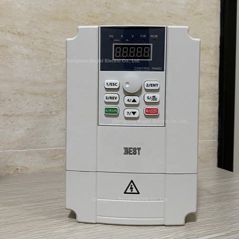 Best 3kw 220v 380v VFD Inverter Variable Frequency Drive 3ph Output Vector Motor Cnc Router Spindle Speed Control FC300-3.0G-S2