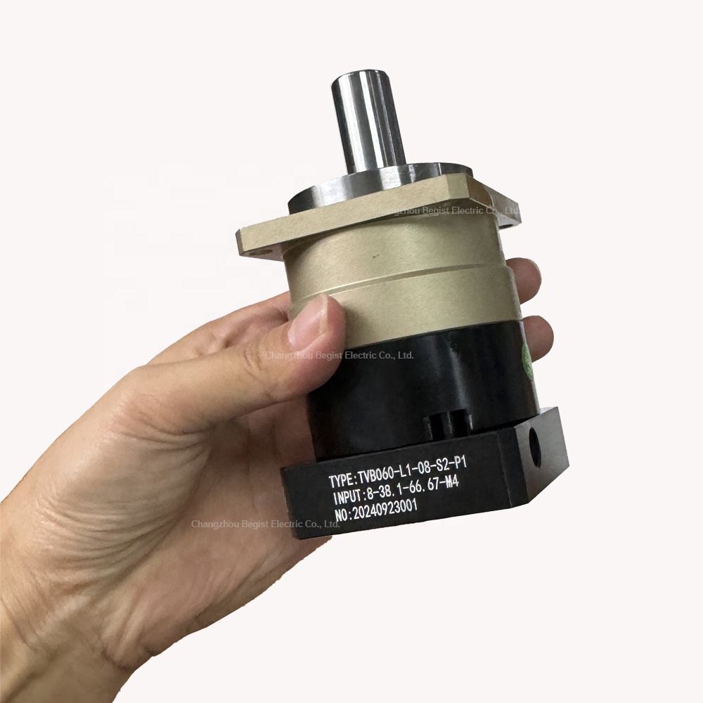 Nema 23/57mm Nema 24/60mm Planetary Gearbox Motor 4:1/8:1/7:1 Ratio Helical Gearing for Servo Stepper Motor Machinery Industries