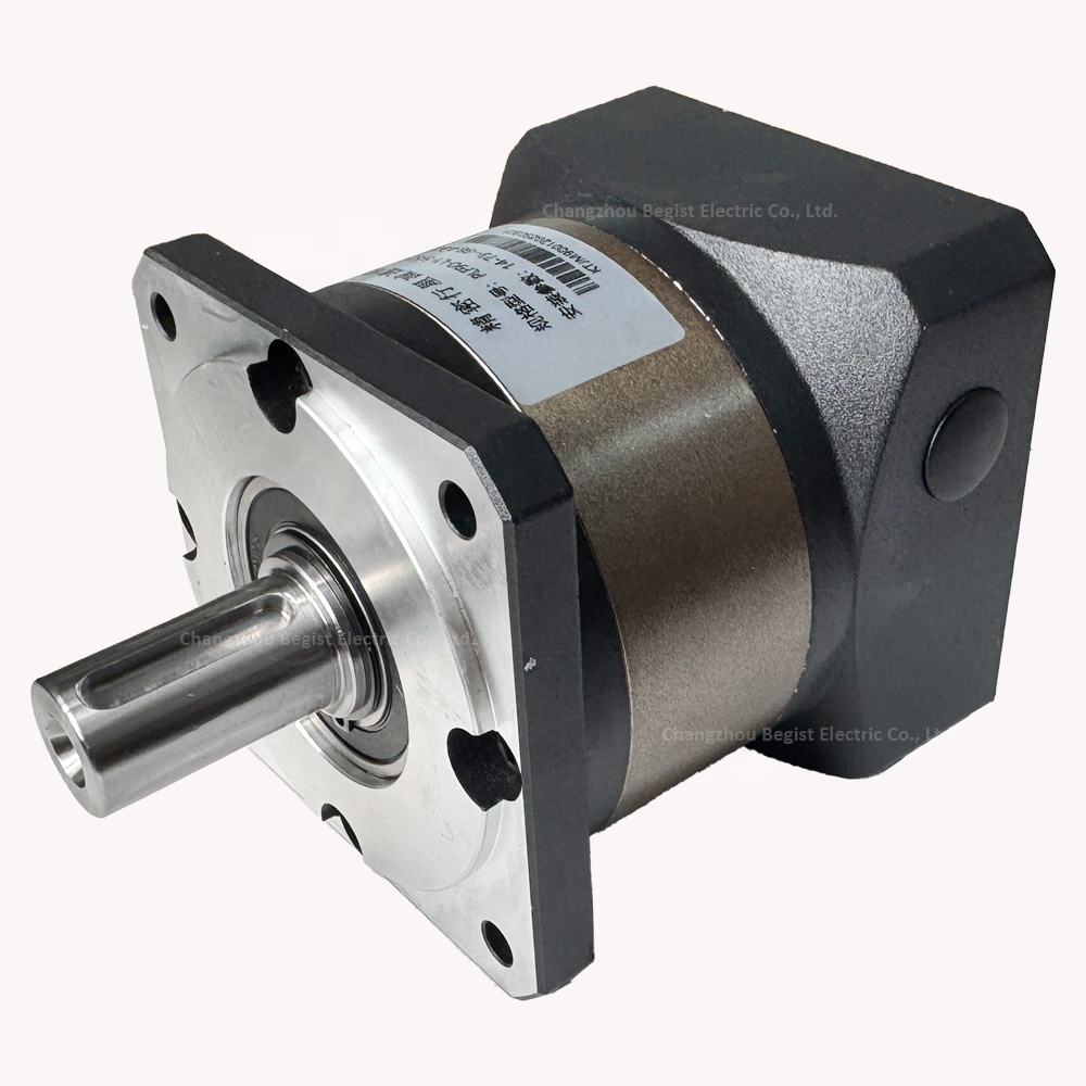 90mm Low Backlash Precision Planetary Gearbox 5:1 Square Mounting Flange Speed Reducer for Stepper Motor NEMA34